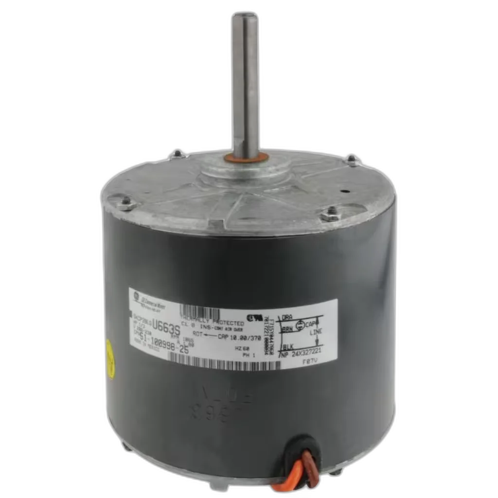 Condenser Motor, 208/230V, 60HZ, 1PH, 1065RPM, 1/3HP Blower Motors, Fan, Run Capacitors