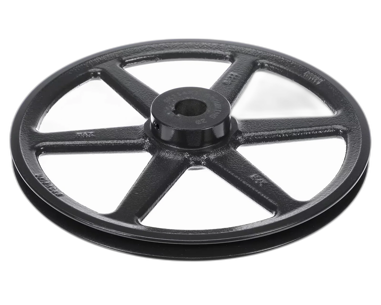 Sheave/Pulley, Fixed, 1 Groove, 1" Bore, 1/4" x 1/8" Keyway Blower Belts, Shaft, Pulley, Bearing