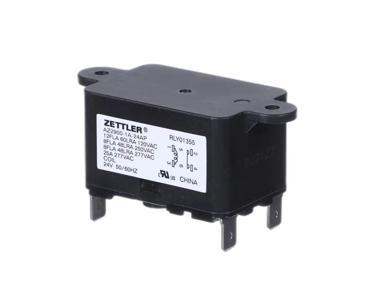 Relay, Blower Motor, 24V 50/60HZ Coil, SPST, Normally Open Blower Motors, Fan, Run Capacitors
