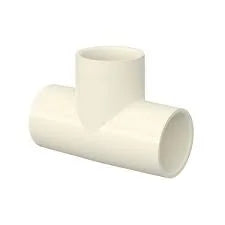 1/2" X 1/2" X 1/2" PVC TEE PVC Schedule 40, 636 PVC, S636, ABS