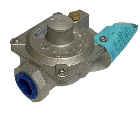 GAS REGULATOR 1/2" X 1/2" 2PSI 7"-11" WITH VENT LIMITER RESTRICTOR Gas Control Valve, Regulators, Flexible Gas Line