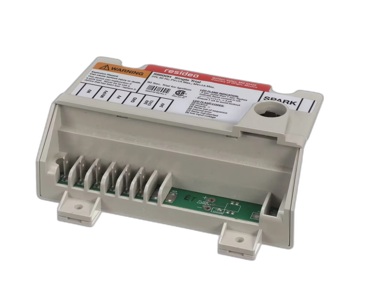 Ignition Module, 24V, 60HZ, 90 Second Trial Ignition Control Board, Circuit, Ignition Modulating