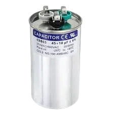 RUN CAPACITOR 45/10MFD 370/440VAC Blower Motors, Fan, Run Capacitors