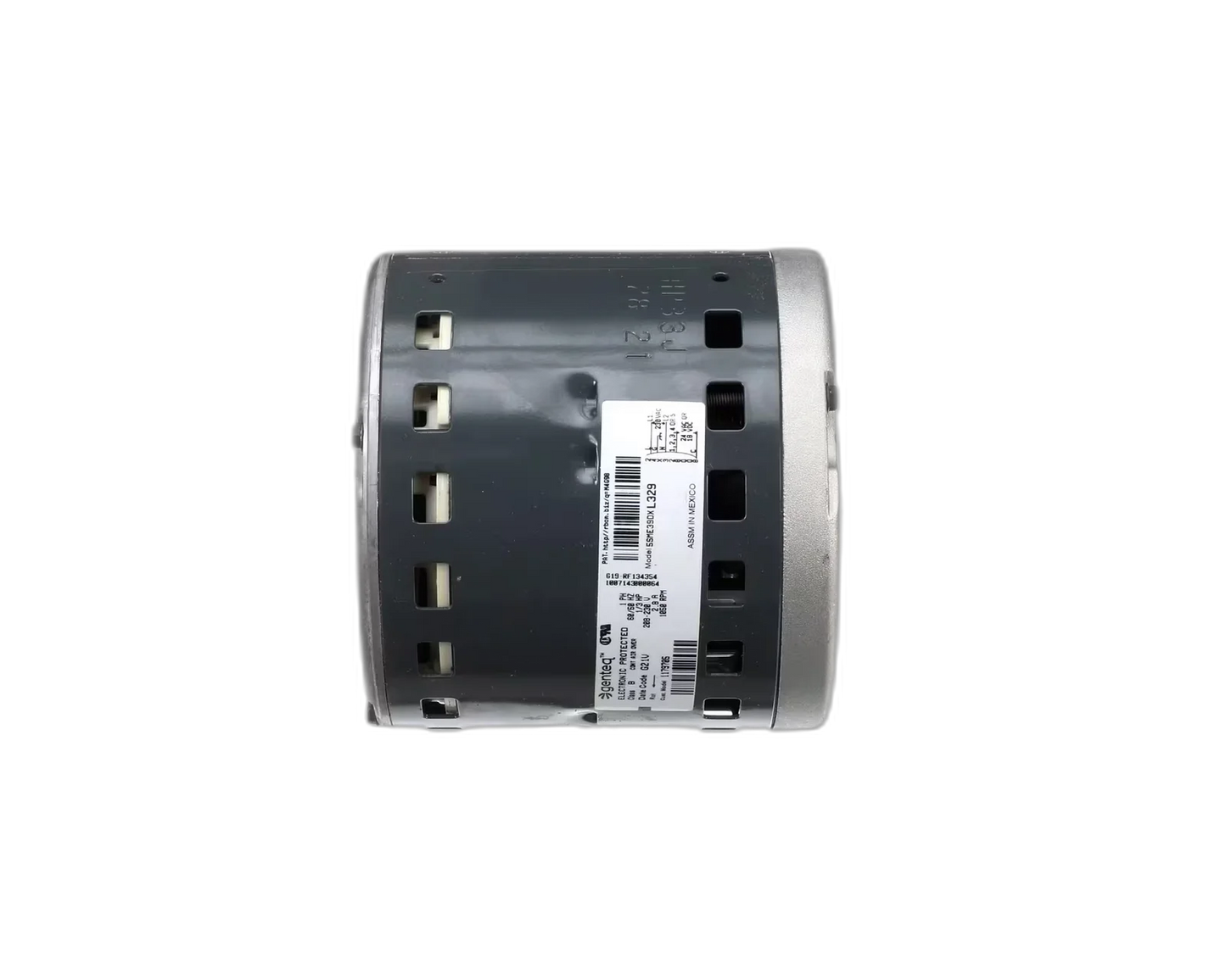 Motor, Blower, 208-230V, 50/60HZ, 1 PH, 1/3 HP, 1150 RPM Blower Motors, Fan, Run Capacitors