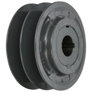 LENNOX PULLEY, VARIABLE PITCH, CAST IRON, FINISHED BORE, 5.35" OD, 2 GROOVE Blower Belts, Shaft, Pulley, Bearing