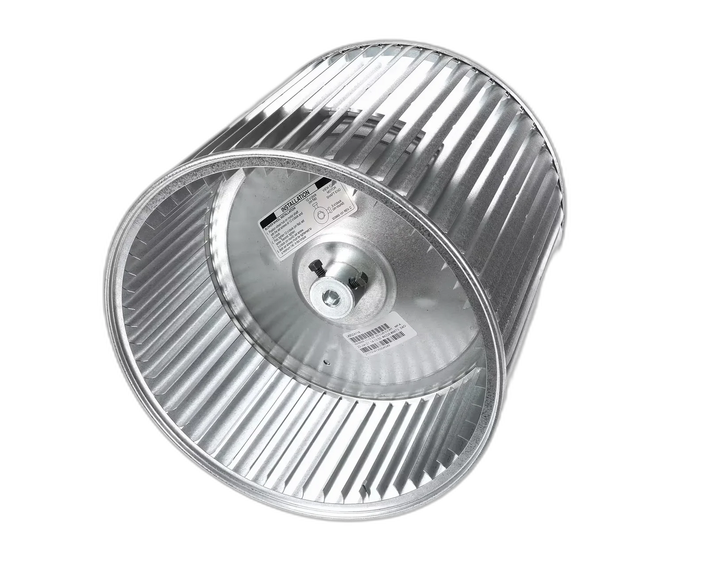 Blower Wheel, 11.75" Diameter x 10.75" Tall, 1/2" Bore Blower Motors, Fan, Run Capacitors