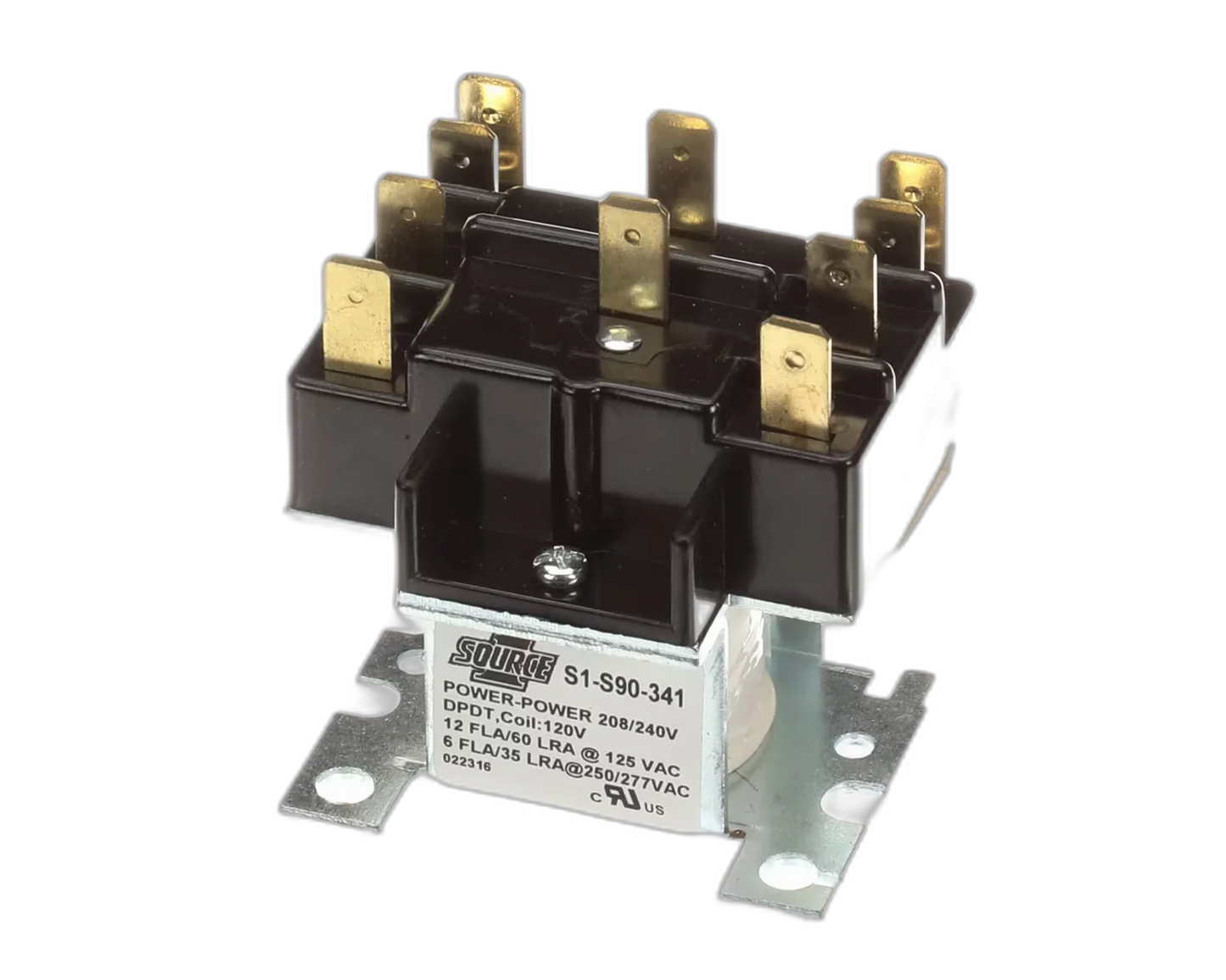 YORK/ETC RELAY SWITCH DPDT 110/120 VOLT COIL Electrical, Transformers, Relay