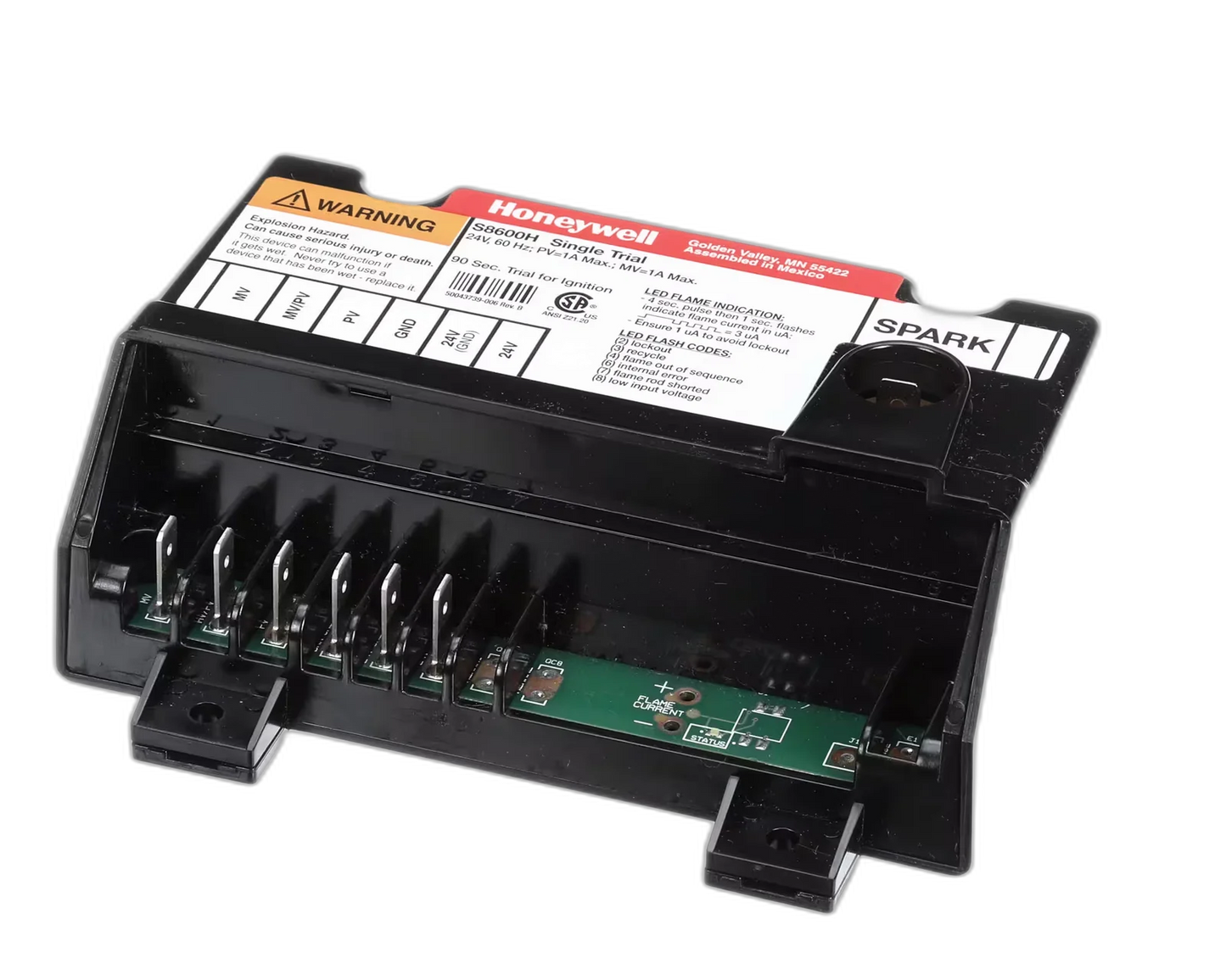 Ignition Module, Lock-Out, 24 Volt, 60HZ Control Board, Circuit, Ignition Modulating