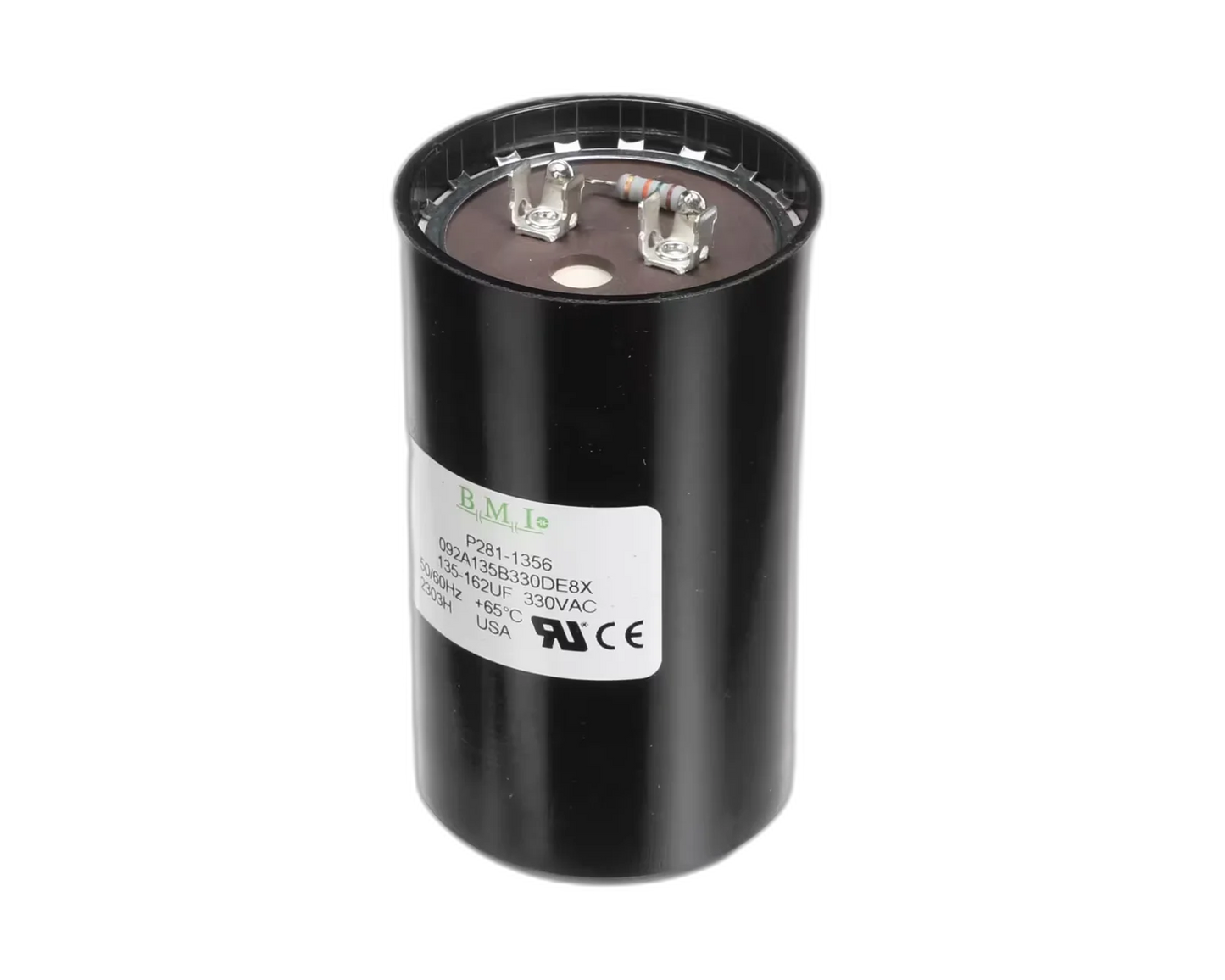 Capacitor, Start, 330 Volt, 50/60HZ, 135-162 MFD, Round Blower Motors, Fan, Run Capacitors