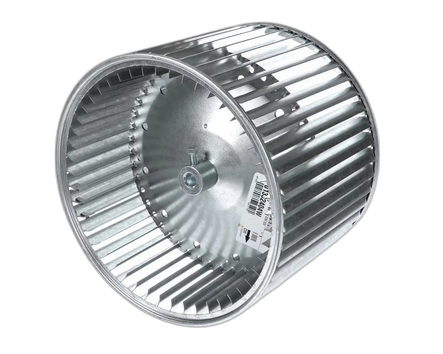 Blower Wheel, 10" OD x 8" Wide, 1/2" Bore Blower Motors, Fan, Run Capacitors
