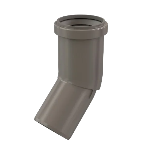 CENTROTHERM 2" 45 ELBOW LONG PVC Schedule 40, 636 PVC, S636, ABS