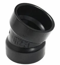 1-1/2" ABS 22-1/2" ELBOW PVC Schedule 40, 636 PVC, S636, ABS