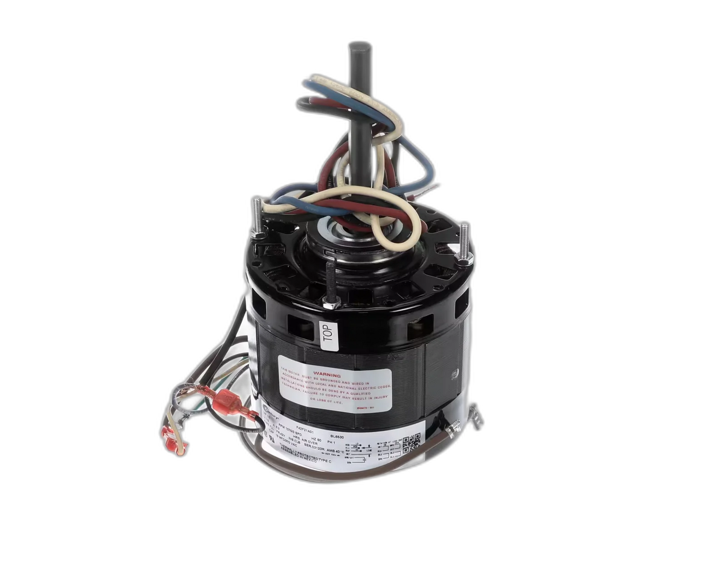 Blower Motor, 115V, 60HZ, 1PH, 1075RPM/3 Speed, 1/3HP Blower Motors, Fan, Run Capacitors