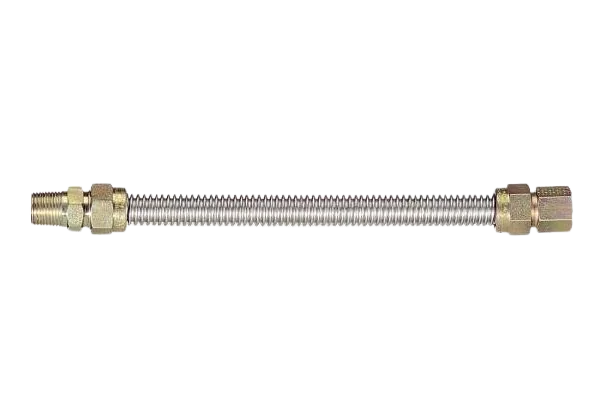 24" GAS LINE FLEX STAINLESS Gas Control Valve, Regulators, Flexible Gas Line