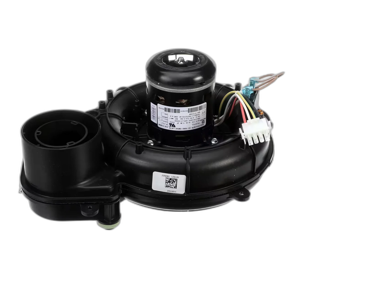 Blower Motor/Draft Inducer Assembly, 115 Volt, 60HZ Blower Motors, Fan, Run Capacitors