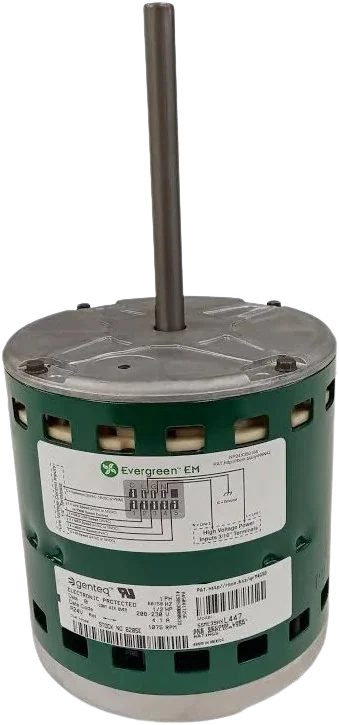 1/2HP 208V-230V CONSTANT TORQUE BLOWER MOTOR 1075RPM CCW & CW Blower Motors, Fan, Run Capacitors