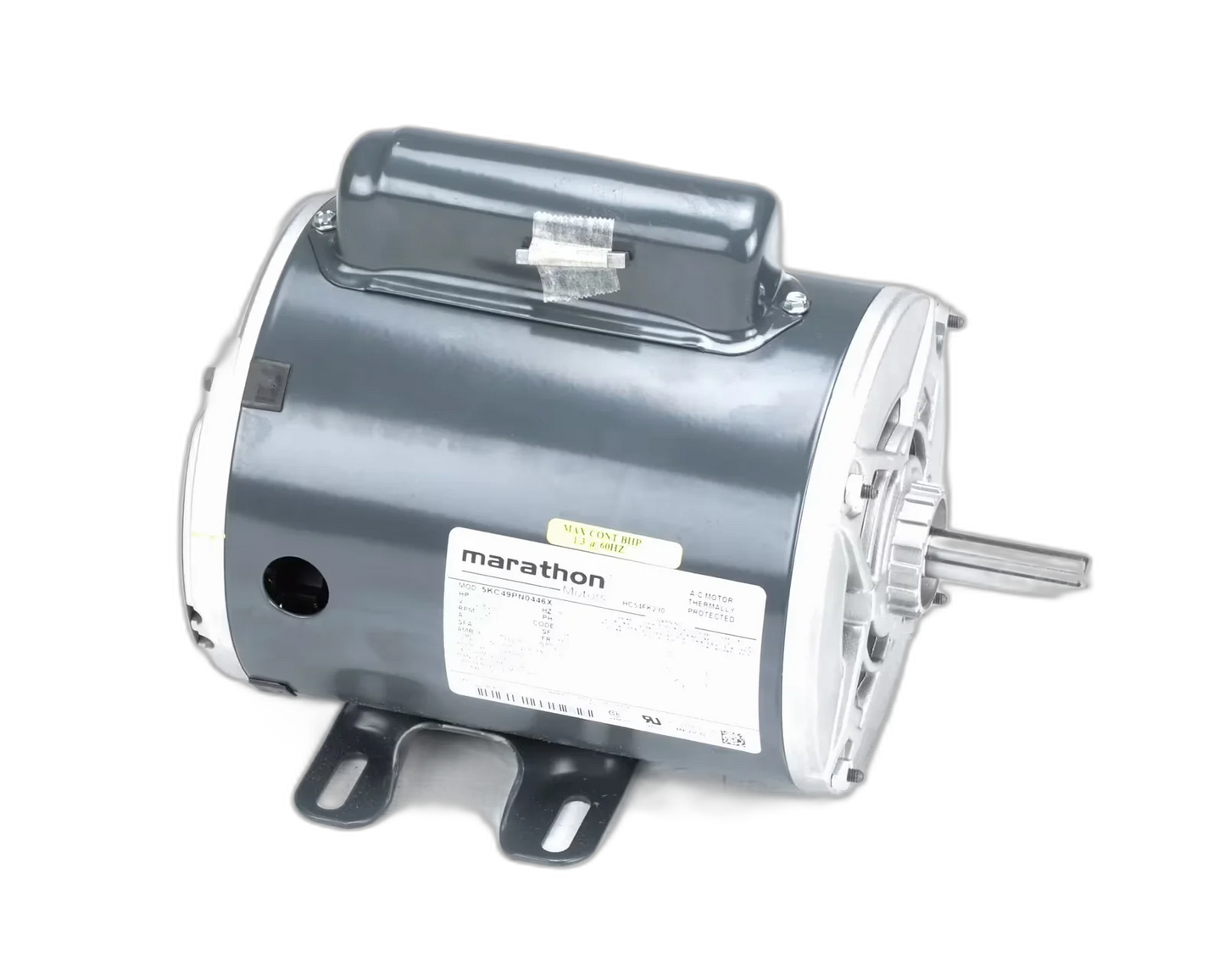 Blower Motor, 208-230 Volt, 1PH, 60HZ, 1 HP, 1725 RPM Blower Motors, Fan, Run Capacitors