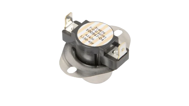 LENNOX LIMIT CONTROL, 160 DEG F, SPST, CLOSED S Fan Disc, High Limit Control Switches