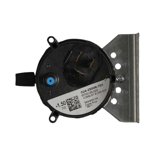 YORK/ETC AIR PRESSURE SWITCH 1.50" WC Air Pressure Switch, Air Proving