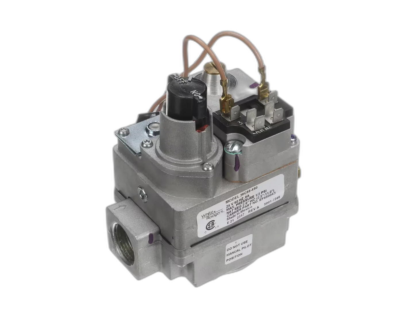 Gas Valve, Natural, 24V Gas Control Valve, Regulators, Flexible Gas Line