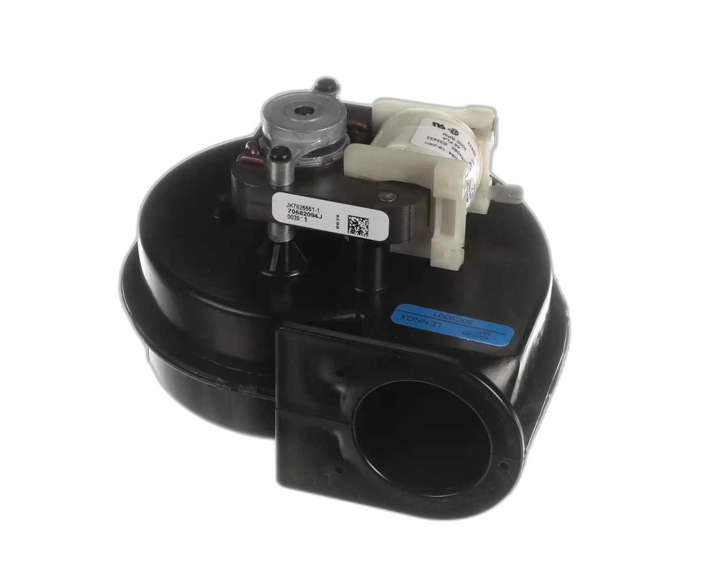 LENNOX PURGE BLOWER, 120V, 60HZ, 3000RPM Blower Motors, Fan, Run Capacitors