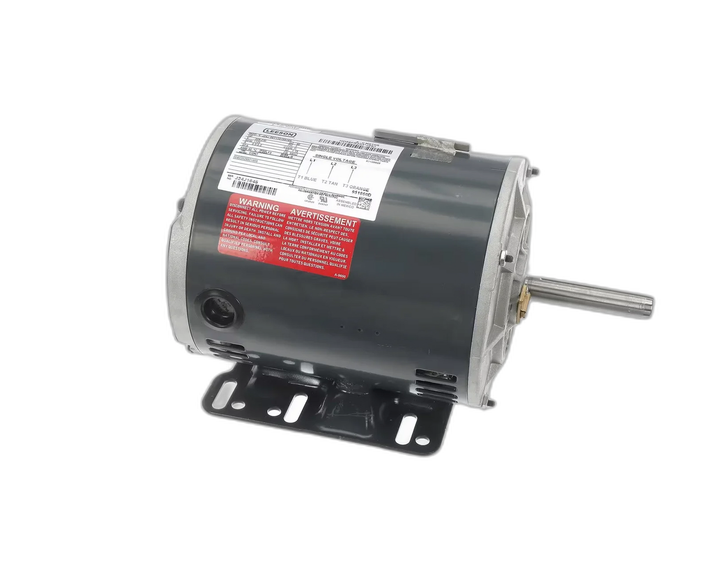BLOWER MOTOR 1.7 HP Blower Motors, Fan, Run Capacitors