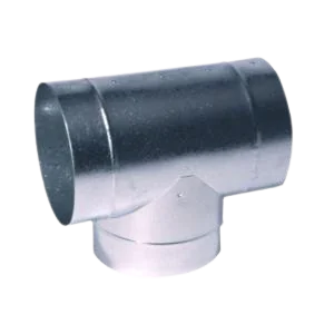 5" X 5" X 5" TEE Metal Venting