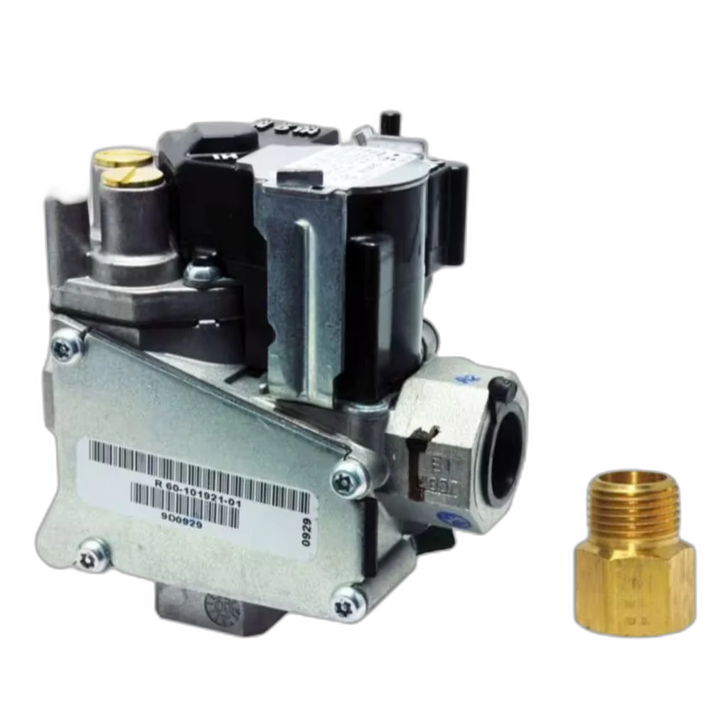 Gas Valve, Natural, 2 Stage, 24V, Hot Surface/Direct Spark, 1/2" Gas Control Valve, Regulators, Flexible Gas Line