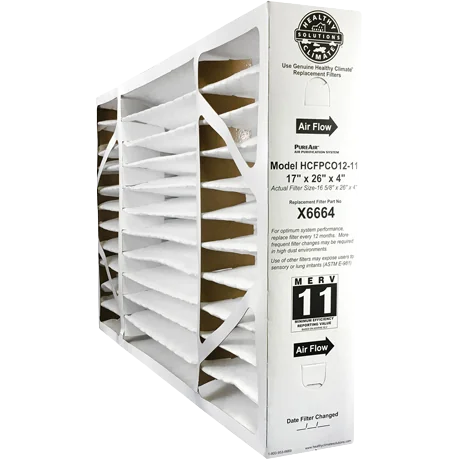 17" X 26" X 4" HEALTHY CLIMATE IN MERV 11 Air Filter and Cleaners