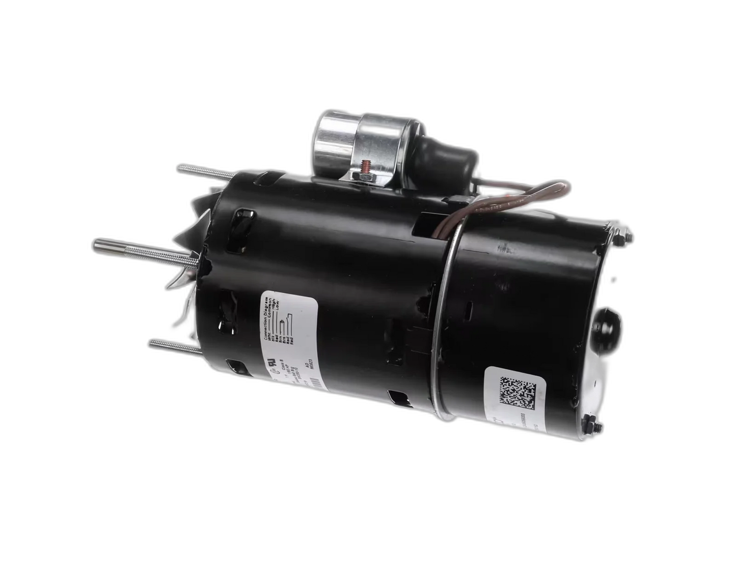 Draft Inducer Blower Motor, 230 Volt, 60HZ, 1/16HP, 1PH, 3000 RPM, CW Blower Motors, Fan, Run Capacitors