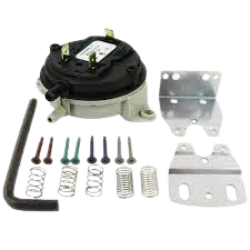 ADJUSTABLE PRESSURE SWITCH KIT 0.10-10" WC Air Pressure Switch, Air Proving