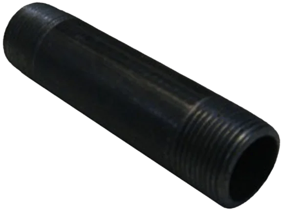 3/4" X 4" BLACK MALLEABLE STEEL NIPPLE Steel Fittings