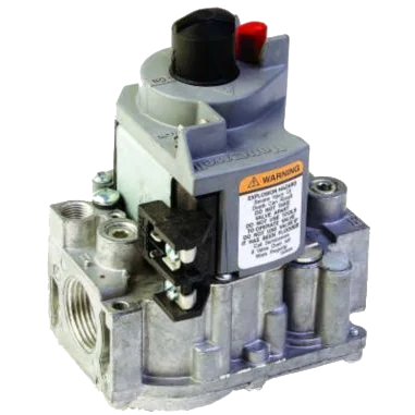 3/4" X 3/4" 24V DUAL STANDING PILOT GAS VALVE WITH INLET/OUTLET STEP OPENING NATURAL FUEL" 0.5 A Gas Control Valve, Regulators, Flexible Gas Line