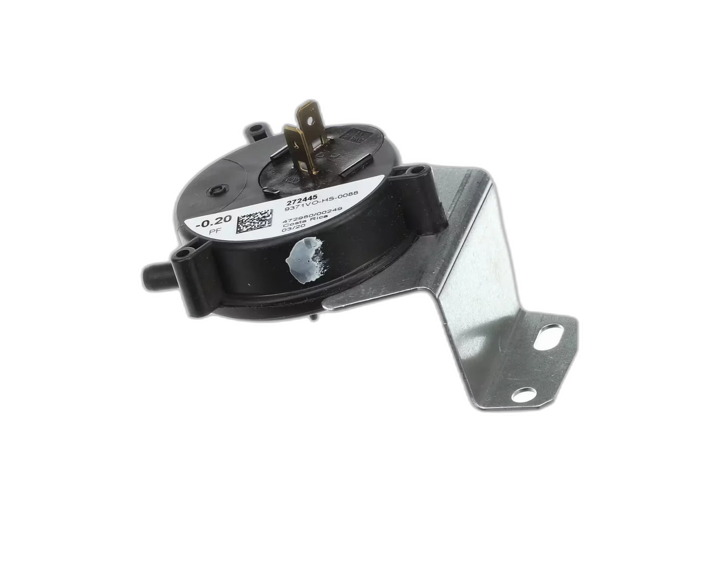 AIR PRESSURE SWITCH 0.20" WC Air Pressure Switch, Air Proving