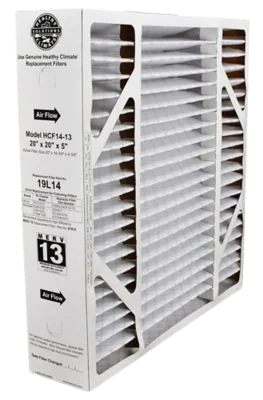 20" X 20" X 5" HEALTHY CLIMATE MERV 13 Air Filter and Cleaners