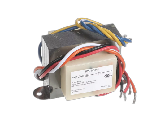 Transformer with Wire Leads, 120/208/240 to 24VAC, 40VA, 50/60HZ Electrical, Transformers, Relay