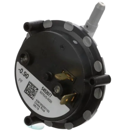 YORK PRESSURE SWITCH -0.90" WC Air Pressure Switch, Air Proving