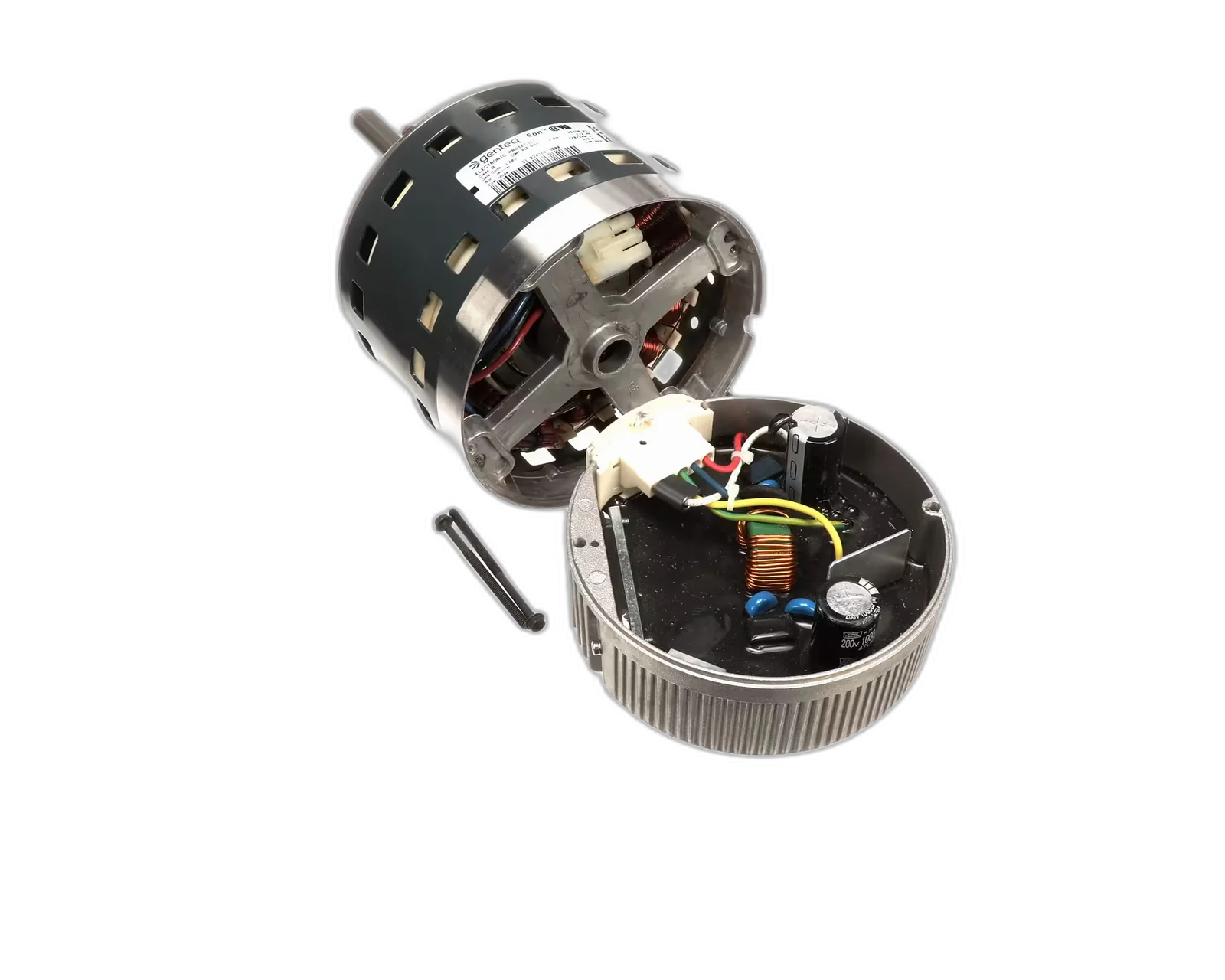 Blower Motor, Programmable, 120/240V, 50/60HZ, 1/2 HP Blower Motors, Fan, Run Capacitors