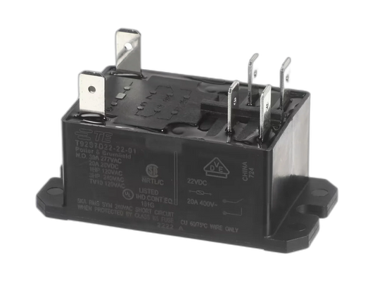 LENNOX RELAY, 22 VOLT DC, DPST, NORMALLY OPEN Electrical, Transformers, Relay