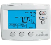 BLUE SINGLE THERMOSTAT- SINGLE STAGE Thermostats, Outdoor Sensors