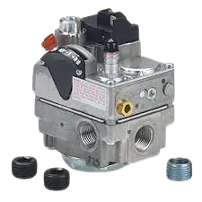 ROBERTSHAW GAS VALVE 1/2 24V 150K BTU SLOW / STEP OPENING STRAIGHT THROUGH OR SIDE PORT Gas Control Valve, Regulators, Flexible Gas Line