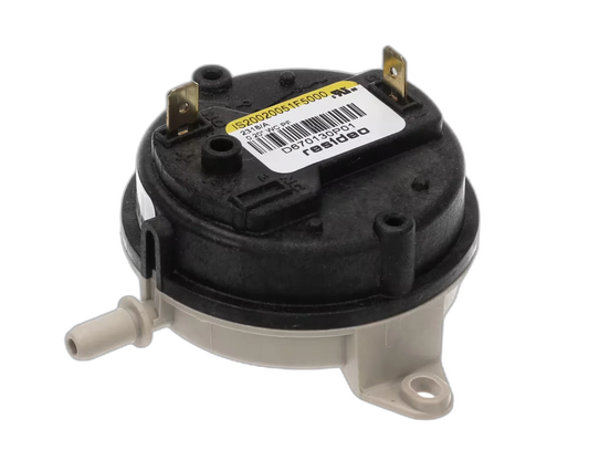 Air Pressure Control Switch, SPST, 0.20" WC Air Pressure Switch, Air Proving