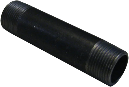 3/4" X 4-1/2" BLACK MALLEABLE STEEL NIPPLE Steel Fittings