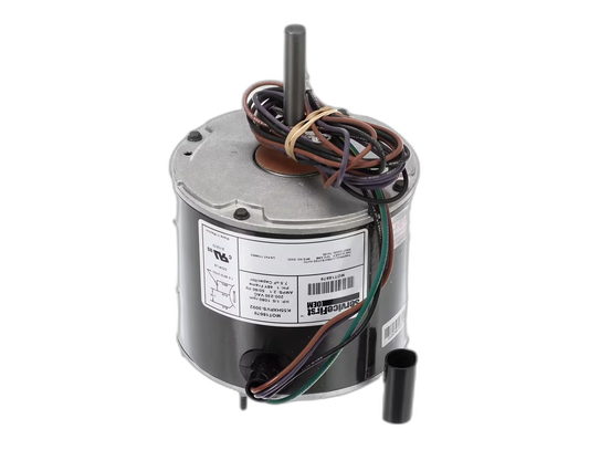 Motor, 200-230 Volt, 50/60HZ, 1080RPM, 1/5HP, 1PH Blower Motors, Fan, Run Capacitors