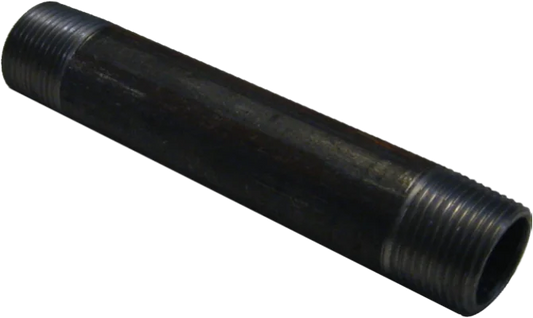 1-1/2" X 5-1/2" BLACK MALLEABLE STEEL NIPPLE Steel Fittings