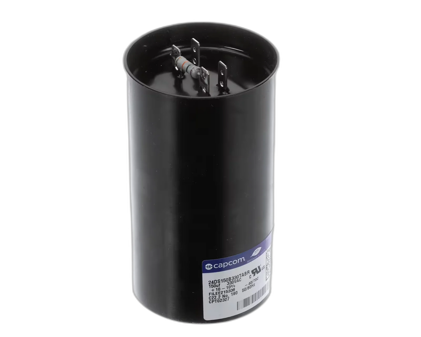 Capacitor, Start, 150uF, 330VAC, 50/60HZ Blower Motors, Fan, Run Capacitors