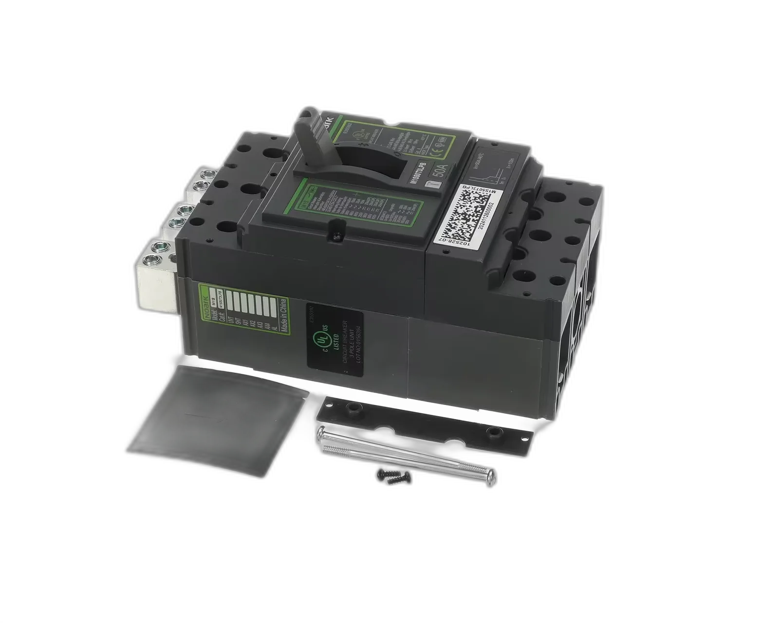 Circuit Breaker, 600 Volt, 50 Amp, 3 Pole Control Board, Circuit, Ignition Modulating