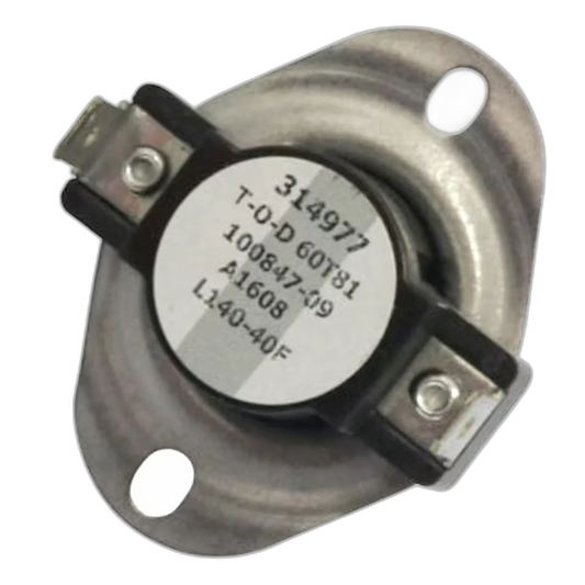 LENNOX LIMIT SWITCH, AUTO RESET, L140-40F Fan Disc, High Limit Control Switches