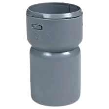 CENTROTHERM 2" FLEX TO SINGLE WALL ADAPTER PVC Schedule 40, 636 PVC, S636, ABS