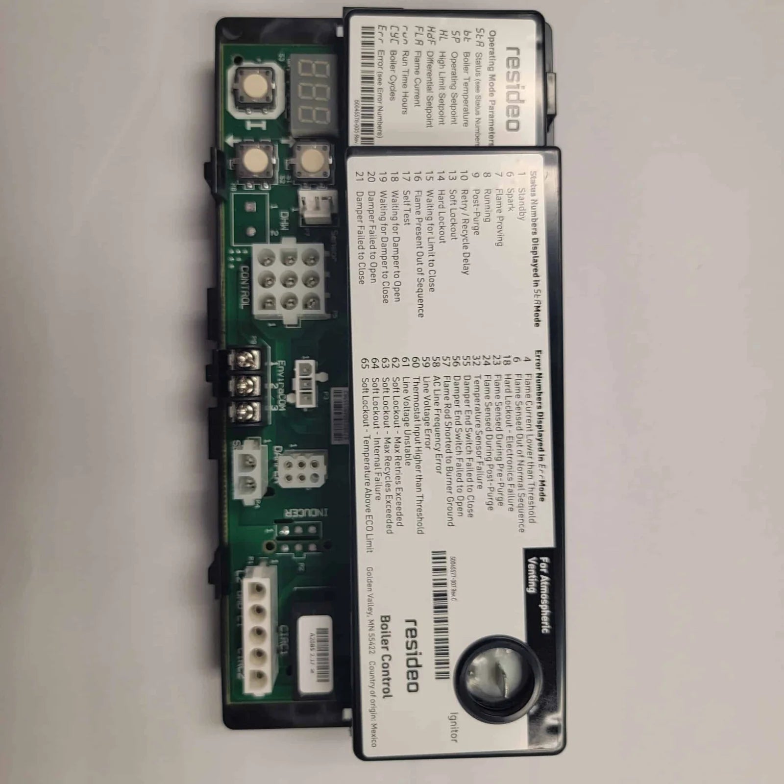 HONEYWELL BOILER CONTROL BOARD Boiler parts, Condensate Pumps